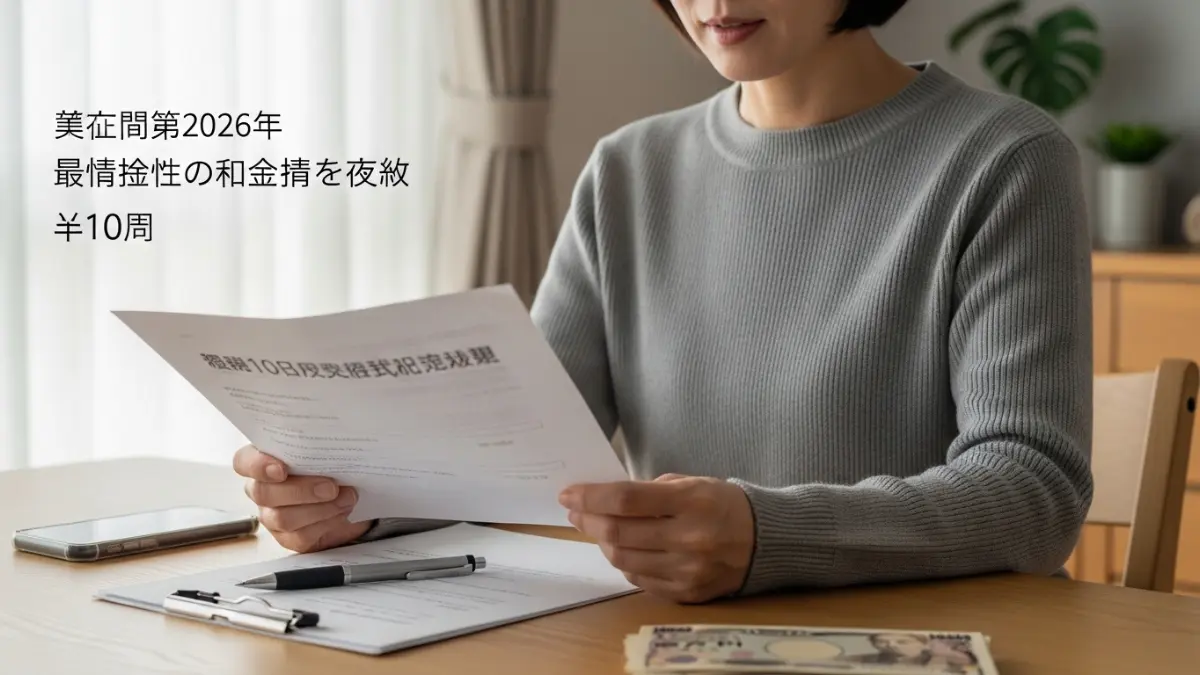 2026年日本の現金支援｜10万円給付をわかりやすく解説